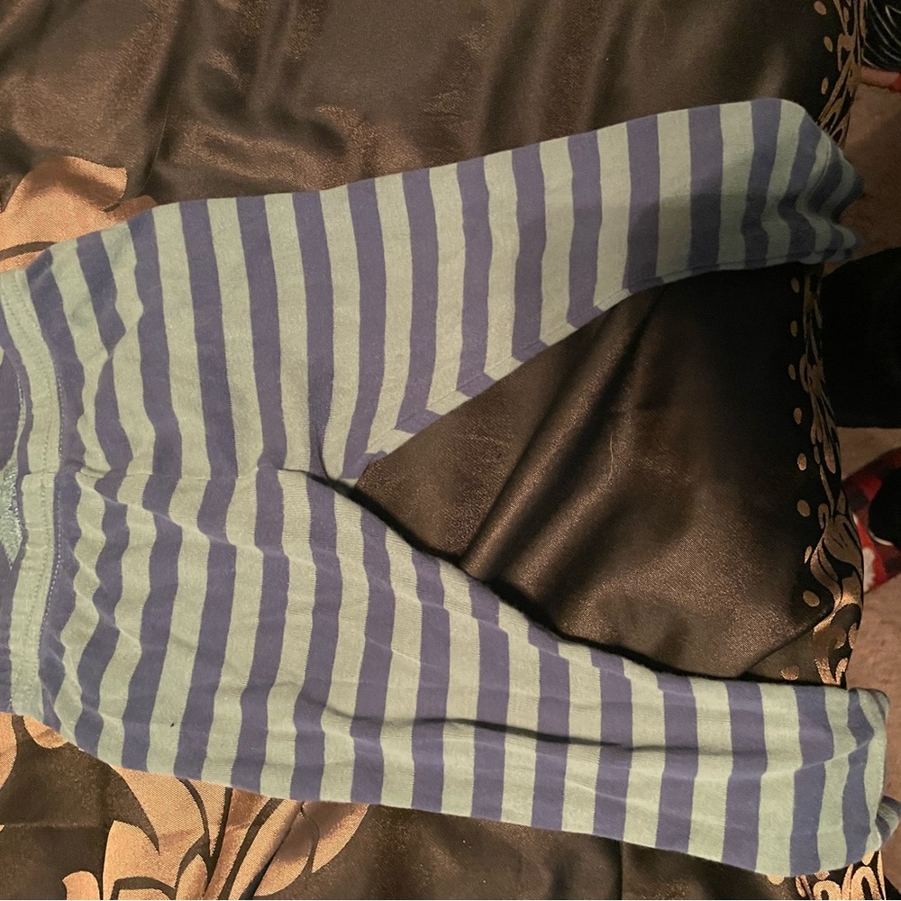 Striped baby pants